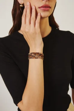 Chan Luu Bracelets^Abalone Mix Step Naked Wrap Bracelet