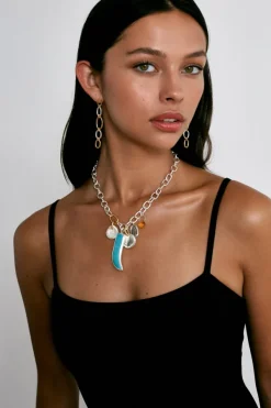 Chan Luu Necklaces^Amalfi Charm Necklace Turquoise
