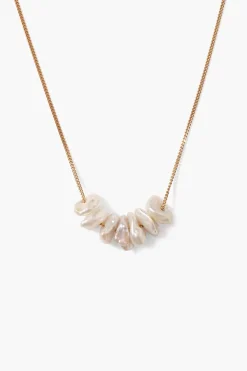 Chan Luu Necklaces^Anini Pearl Necklace Gold