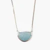 Chan Luu Necklaces^Aquamarine Luna Necklace