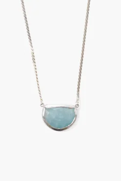 Chan Luu Necklaces^Aquamarine Luna Necklace