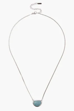 Chan Luu Necklaces^Aquamarine Luna Necklace