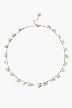Chan Luu Necklaces^Arya Necklace White Pearl