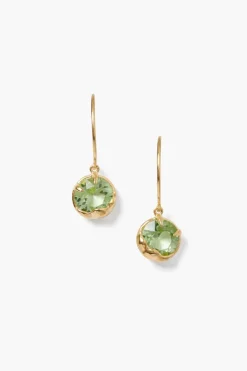 Chan Luu Earrings^August Birthstone Earrings Peridot Crystal