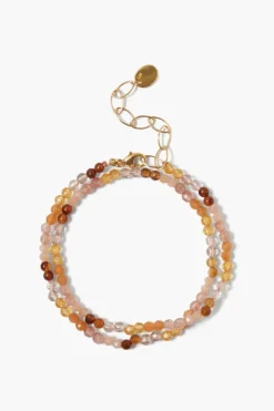 Chan Luu Bracelets^Aurora Wrap Bracelet Pink Mix