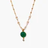 Chan Luu Necklaces^Aventurine Mix And Pearl Penina Pendant Necklace