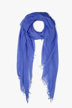 Chan Luu Scarves^Baja Blue Cashmere And Silk Scarf