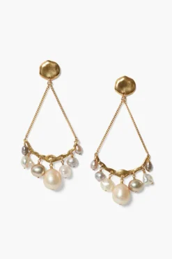 Chan Luu Earrings^Bali Chandelier Earrings Champagne Mix