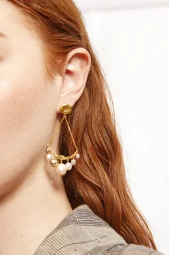 Chan Luu Earrings^Bali Chandelier Earrings Champagne Mix