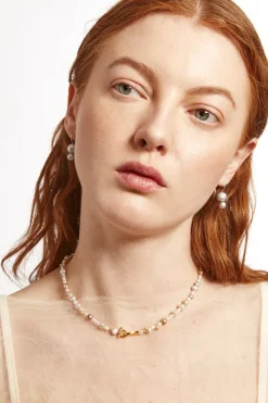 Chan Luu Necklaces^Bali Necklace Champagne Mix