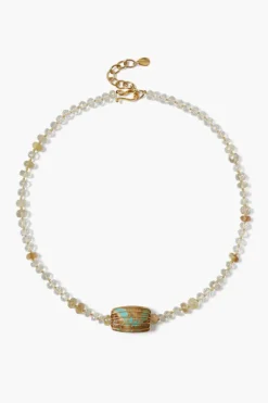 Chan Luu Necklaces^Balloon Necklace Turquoise Mix