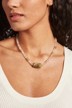 Chan Luu Necklaces^Balloon Necklace Turquoise Mix