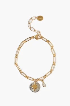 Chan Luu Bracelets^Beacon Charm Bracelet Gold Mix