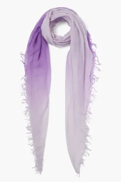 Chan Luu Scarves^Bellflower Dip-Dyed Cashmere And Silk Scarf