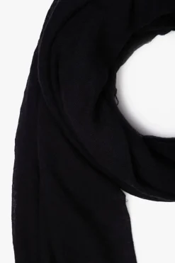Chan Luu Scarves^Black Cashmere And Silk Scarf