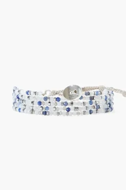 Chan Luu Bracelets^Blue Lace Agate Naked Wrap Bracelet