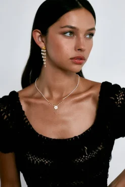 Chan Luu Earrings^Bolide Earrings White Pearl