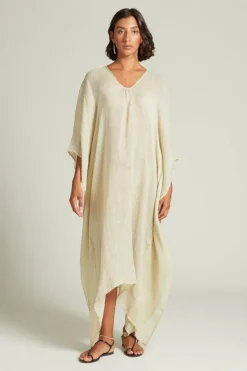 Chan Luu Dresses^Calypso Caftan Light Sage