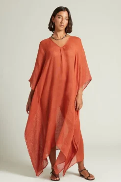 Chan Luu Dresses^Calypso Caftan Picante