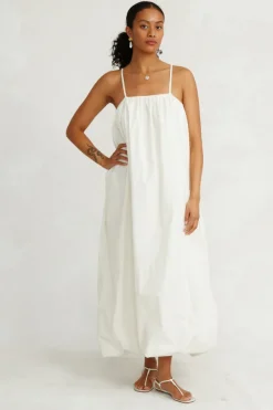 Chan Luu Dresses^Cami Bubble Dress Eggshell