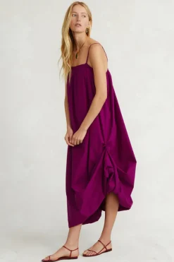 Chan Luu Dresses^Cami Bubble Dress Grape