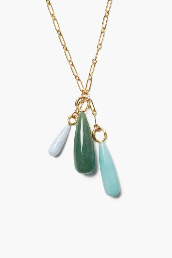 Chan Luu Necklaces^Castillo Pendant Necklace Green Mix