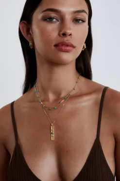 Chan Luu Necklaces^Cayman Short Necklace Turquoise