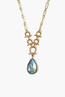 Chan Luu Necklaces^Cheval Necklace Gold Labradorite