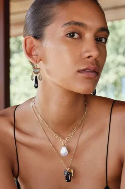 Chan Luu Necklaces^Cheval Necklace Gold White Pearl