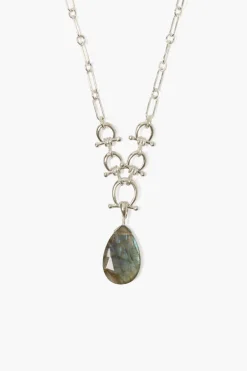 Chan Luu Necklaces^Cheval Necklace Silver Labradorite