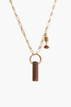 Chan Luu Necklaces^Cleo Necklace Smoky Quartz