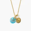 Chan Luu Necklaces^Coin Charm Necklace Turquoise