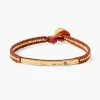 Chan Luu Bracelets^Diamond Bar Single Wrap Bracelet Brown