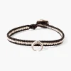 Chan Luu Bracelets^Diamond Bull Horn Single Wrap Bracelet Black