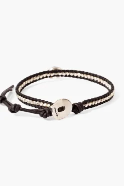 Chan Luu Bracelets^Diamond Bull Horn Single Wrap Bracelet Black