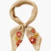 Chan Luu Bandanas^Doeskin Embroidered Floral Bandana