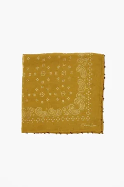 Chan Luu Bandanas^Dotted Paisley Bandana Honey