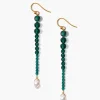 Chan Luu Earrings^Emerald Gota Earrings