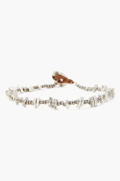 Chan Luu Bracelets^Etched Silver Nugget Bracelet
