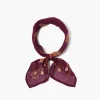 Chan Luu Bandanas^Floral Print Bandana Grape