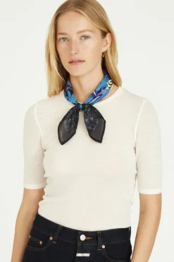 Chan Luu Bandanas^Garden Floral Bandana Pageant Blue