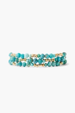 Chan Luu Bracelets^Granada Naked Wrap Bracelet Turquoise