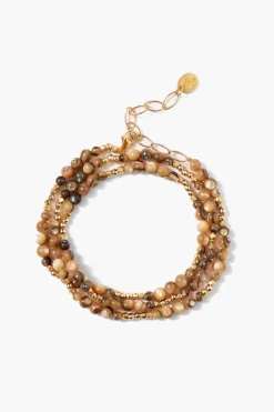 Chan Luu Bracelets^Granada Naked Wrap Bracelet Abalone