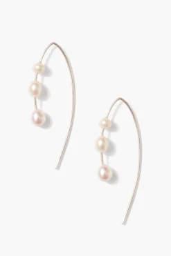Chan Luu Earrings^Hanalei Pearl Earrings Silver