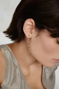 Chan Luu Earrings^Hani Threader Earrings Multi