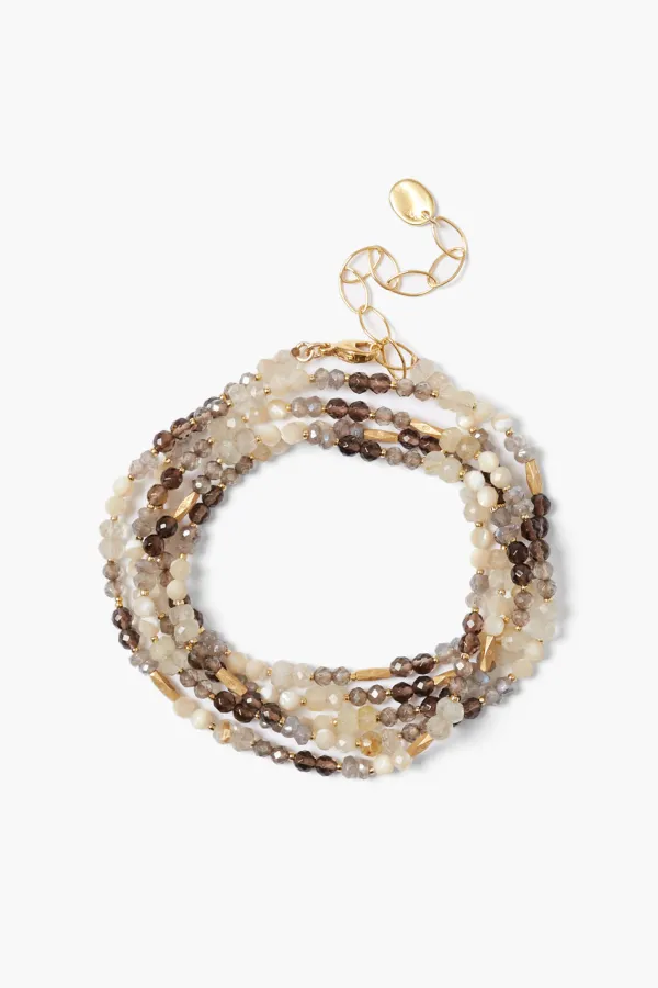 Chan Luu Bracelets^Indio Naked Wrap Bracelet Natural Mix