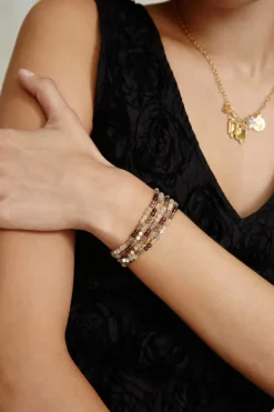 Chan Luu Bracelets^Indio Naked Wrap Bracelet Natural Mix