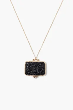 Chan Luu Necklaces^14K Acacia Necklace Black Obsidian