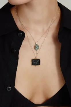 Chan Luu Necklaces^14K Acacia Necklace Black Obsidian