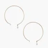 Chan Luu Earrings^14K Belle Hoop Earrings Maxi White Pearl